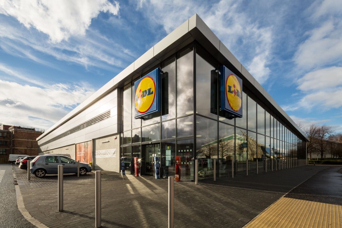 Completion Photographs - Lidl, Greenock Gallery :: Clark Contracts