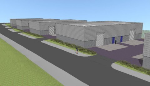 Artists Impression - East Hermiston Business Park