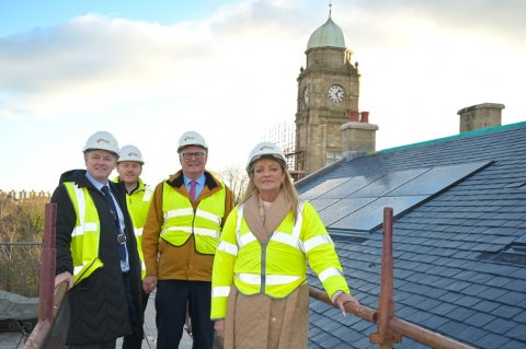 Motherwell Town Hall - Councillor Visit