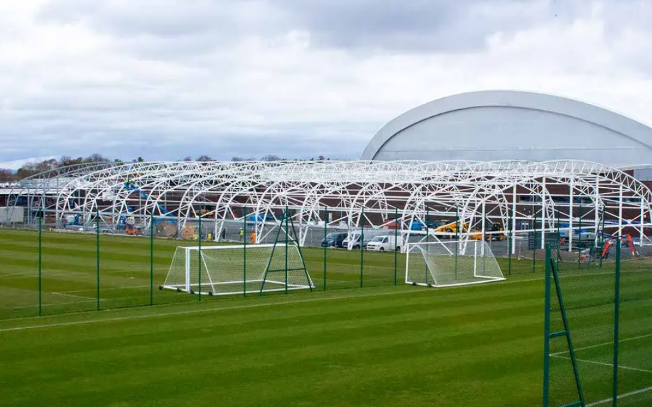 Halfway point reached on £4.5m project at Edinburgh’s Oriam