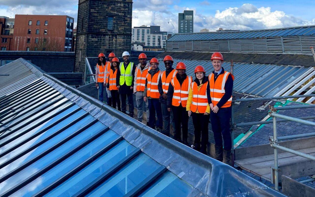 Clark Contracts mark major milestone on The Briggait Refurbishment