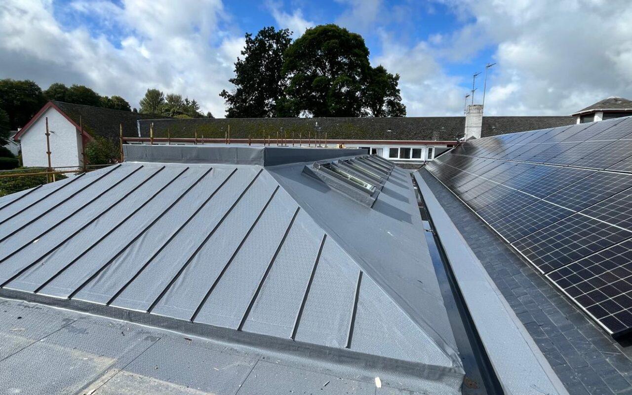 Solar panels installed on new East Renfrewshire community hub will help save over 18 tones of carbon emissions a year