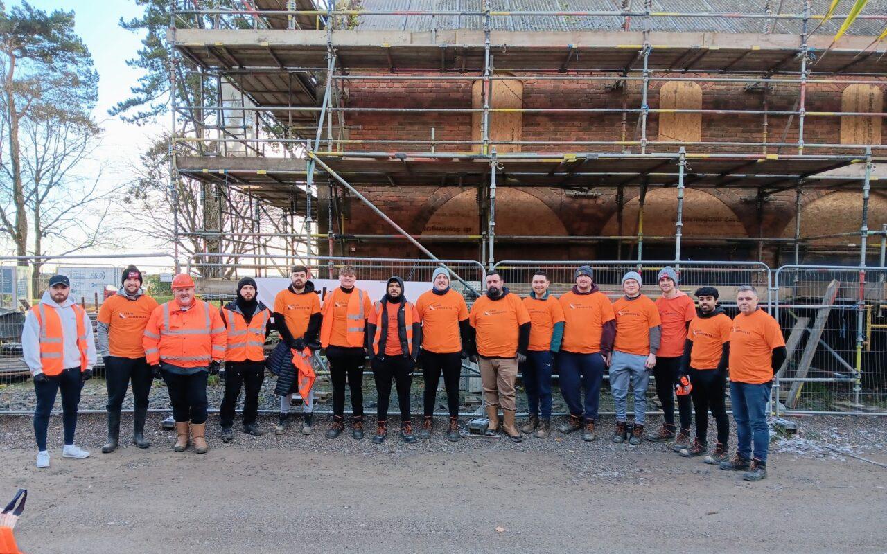 Charitable contractor donates time to good cause