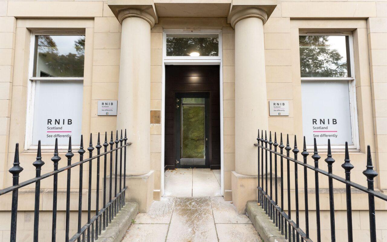 Clark Contracts upgrade RNIB office at Hillside Crescent, Edinburgh