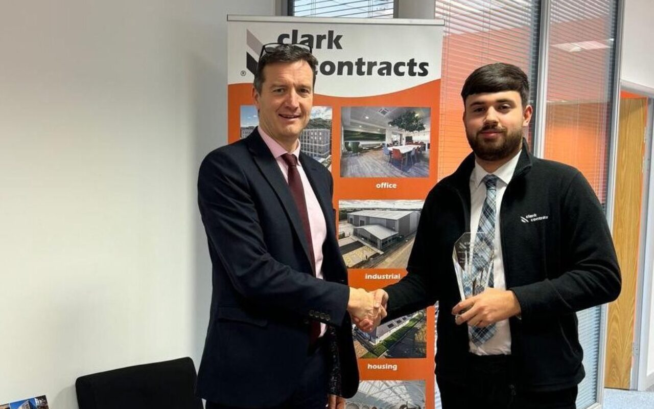 Clark Contracts present Alan Calder Memorial Prize