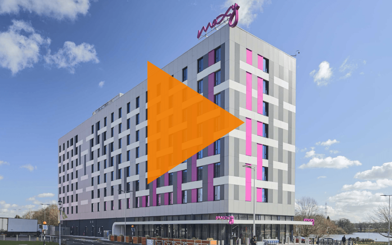 Construction of Moxy Hotel, Birmingham