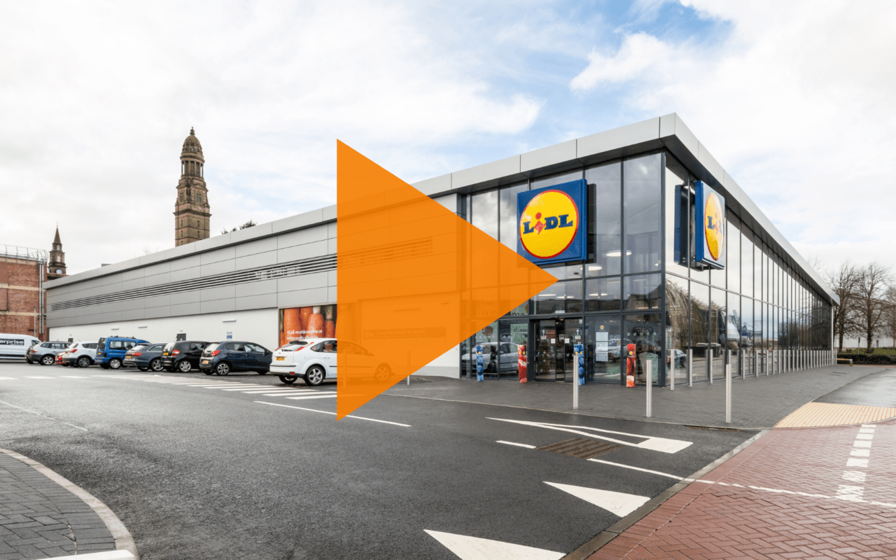Construction of Lidl Greenock