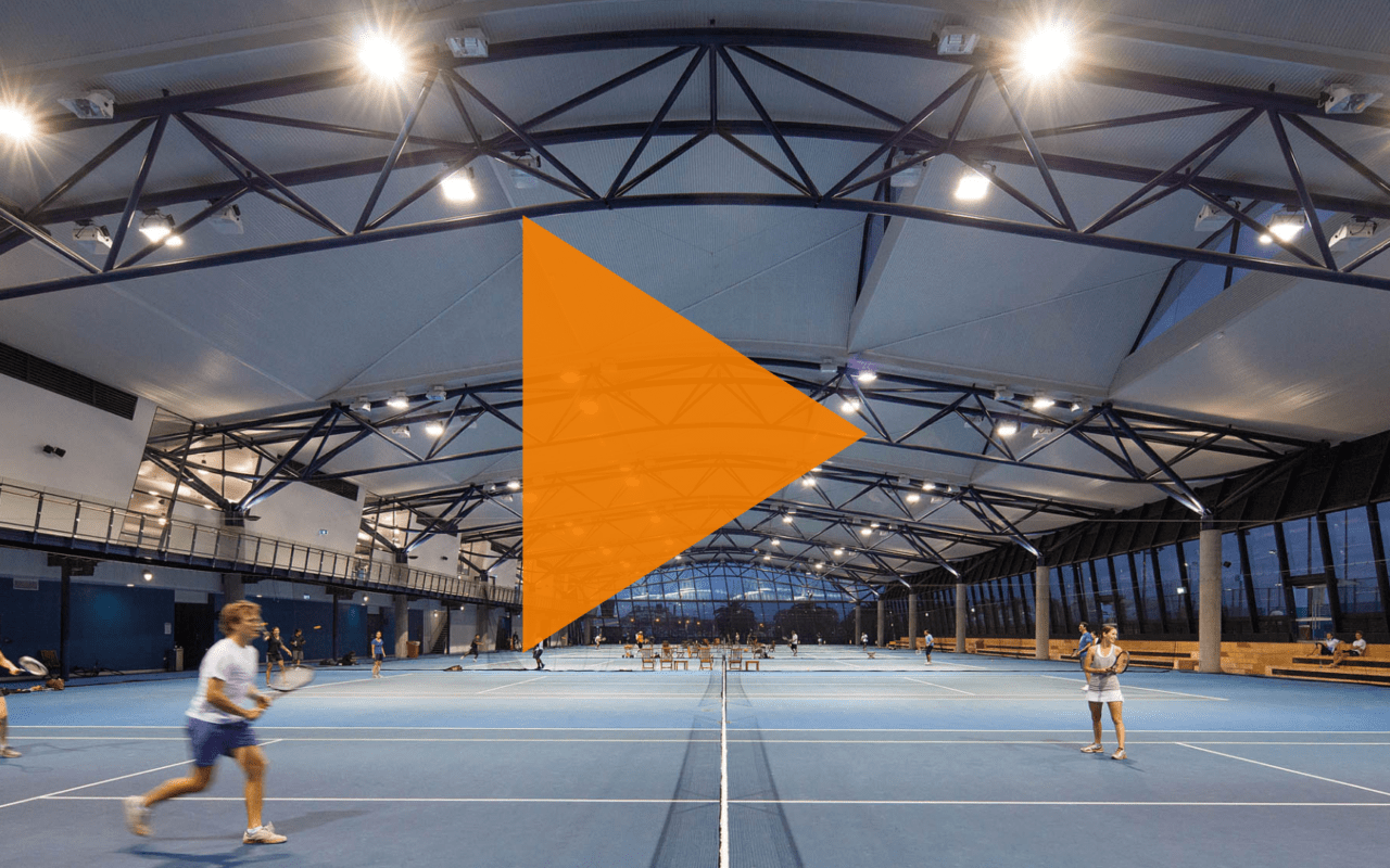 Construction of Oriam Indoor Tennis Centre