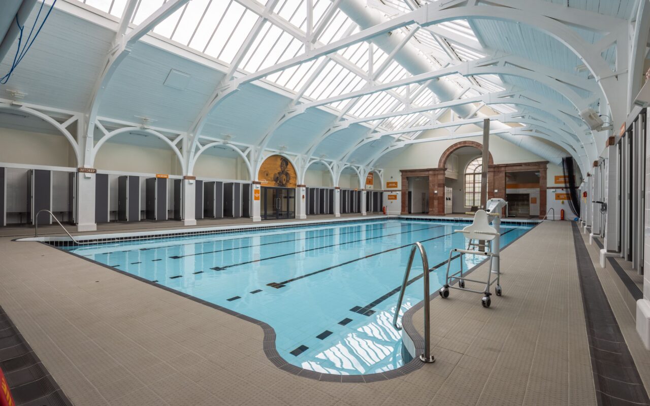 Major refurbishment of historic Warrender Swim Centre completed by Clark Contracts