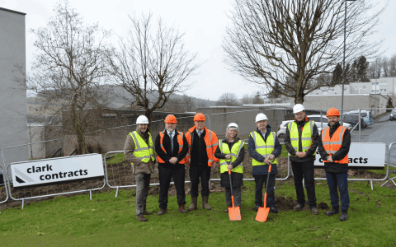 Works underway on new Galashiels housing development