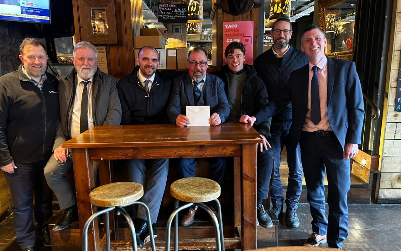 Happy retirement for Clark Contract employee