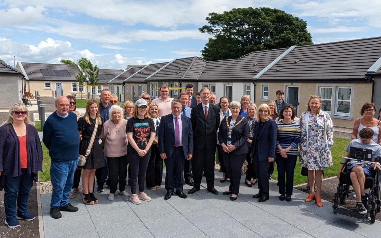 Caley Gardens housing development officially opened