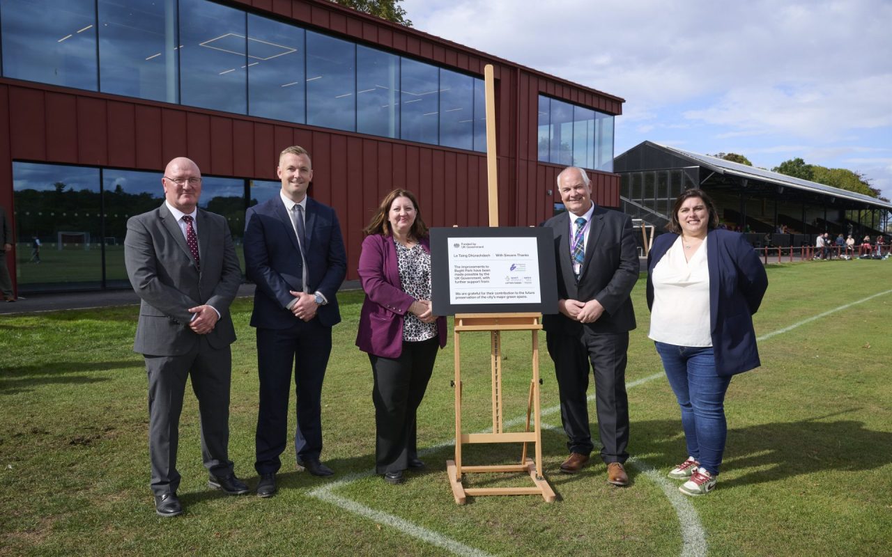 Refurbished Bught Park Officially Re-Opened by UK Government Minister for Scotland