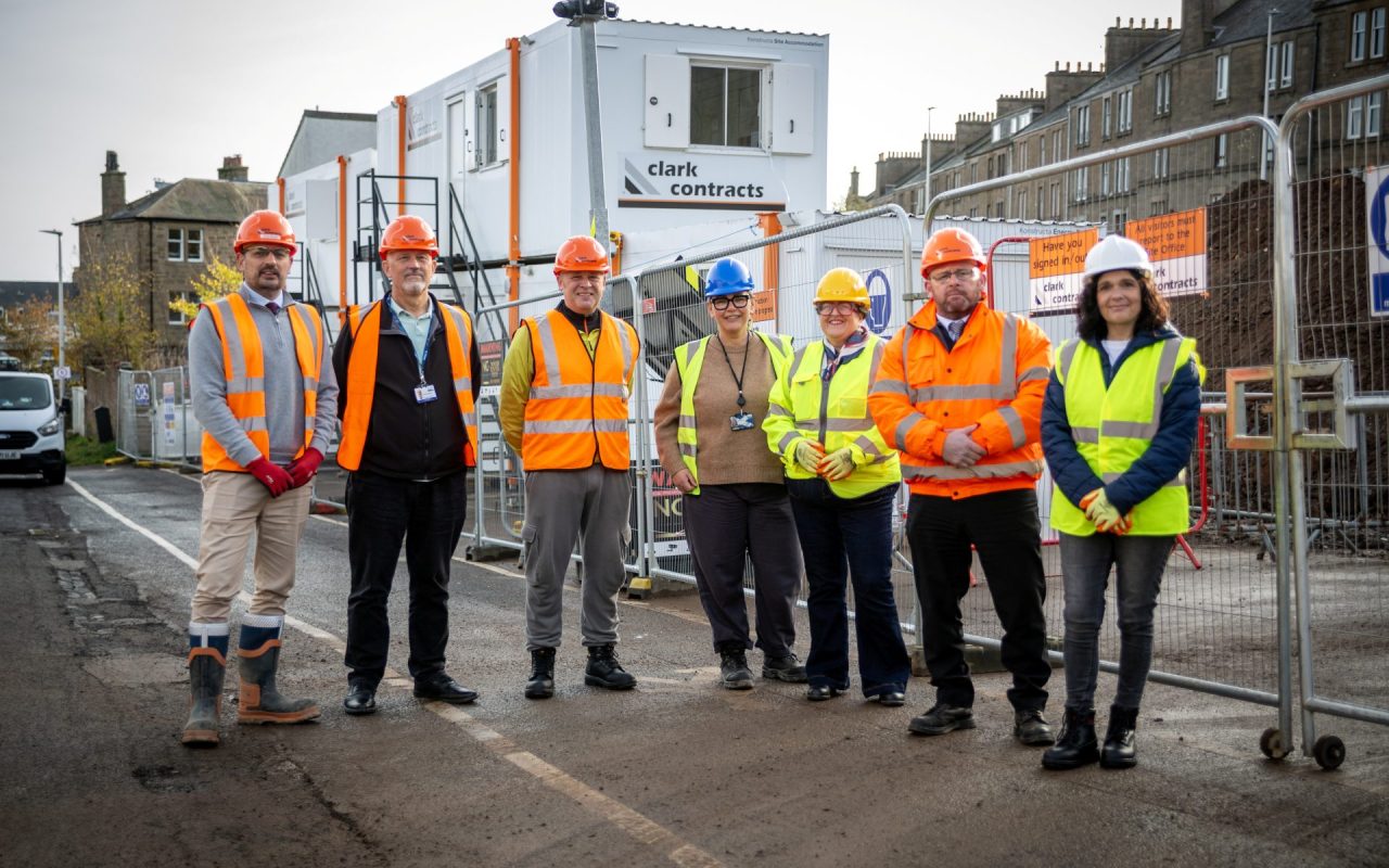 Work Underway at Blackness Road, Dundee Housing Development