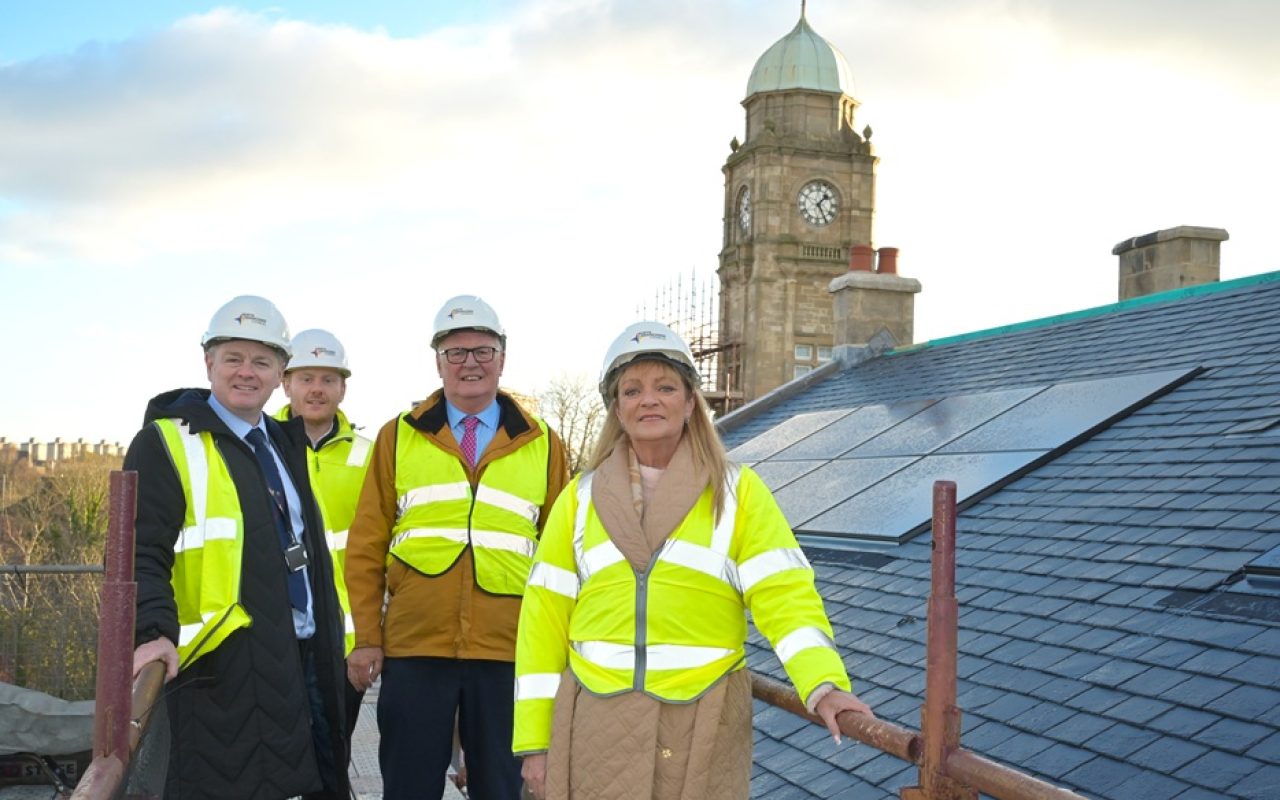 Councillors hail progress of former Motherwell Town Hall transformation