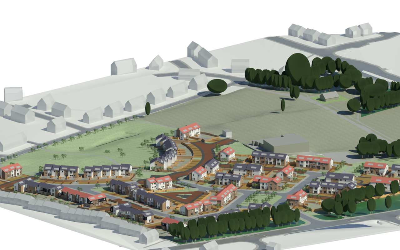 Works commence on major Denny housing development