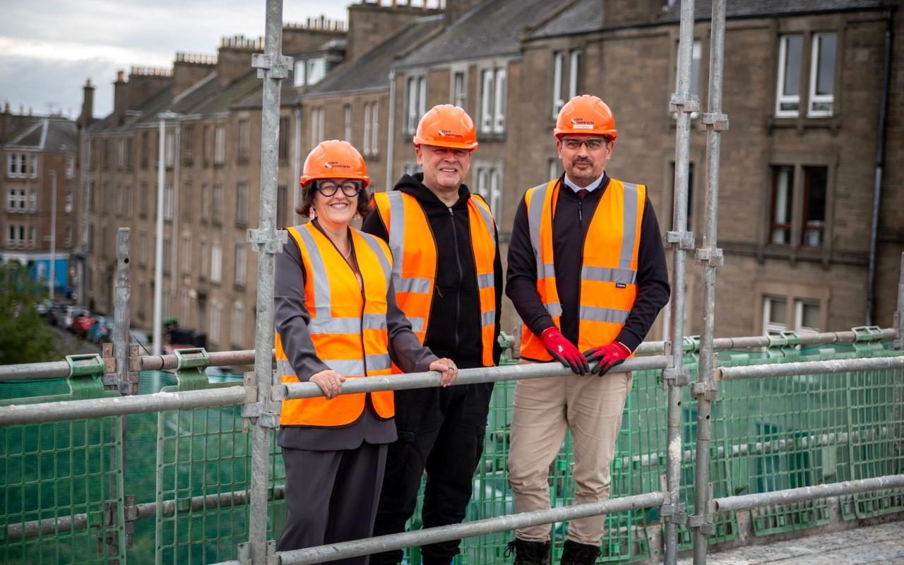 Progress continues at Dundee affordable housing development